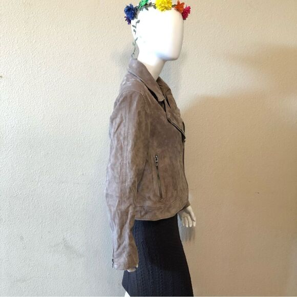 Blank NYC Suede Moto Jacket Size Extra Large - Picture 6 of 13